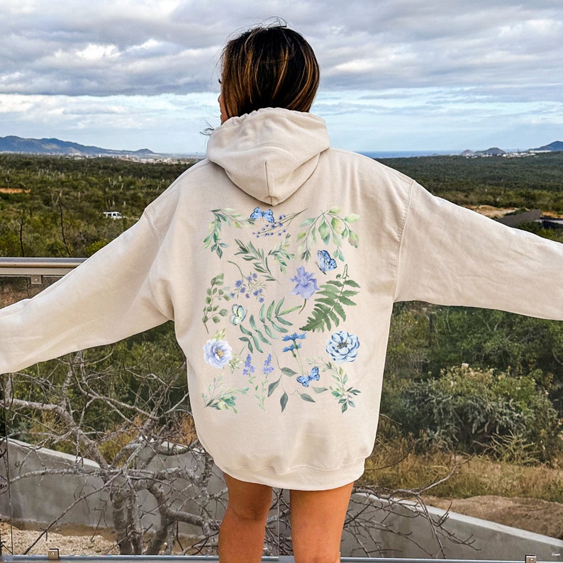 Hoodie flower best sale