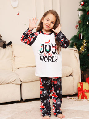 Family Matching Christmas Parent-Child Printed Pajamas