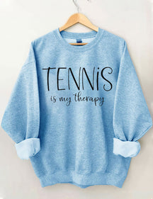 Tennis Is My Therapy Sweatshirt