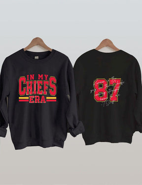 In My Chiefs Era，Karma 87 Football Sweatshirt