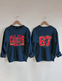 In My Chiefs Era，Karma 87 Football Sweatshirt