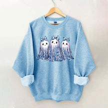 Blue Toile Ghost Sweatshirt