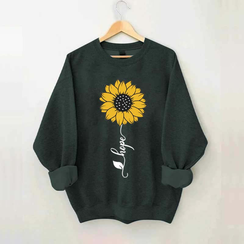 Hope Sunflower Sweatshirt