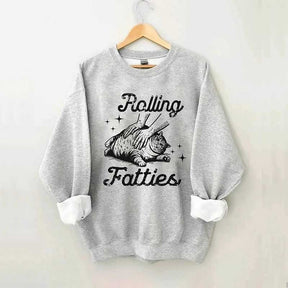 Rolling Fatties Cat Sweatshirt