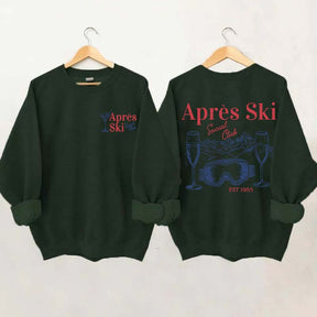 Apres Ski Social Club Mountain Cabin Sweatshirt