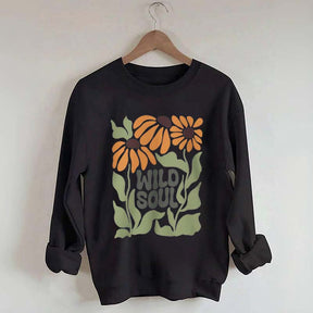 Boho Floral Wild Soul Sweatshirt