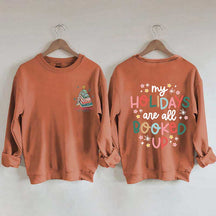 All Booked For Christmas Lovers Sweatshirt