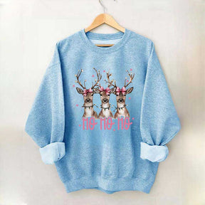 Ho Ho Ho Deer Sweatshirt