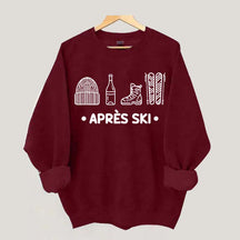 Winter Retreat Apres Ski Party Sweatshirt