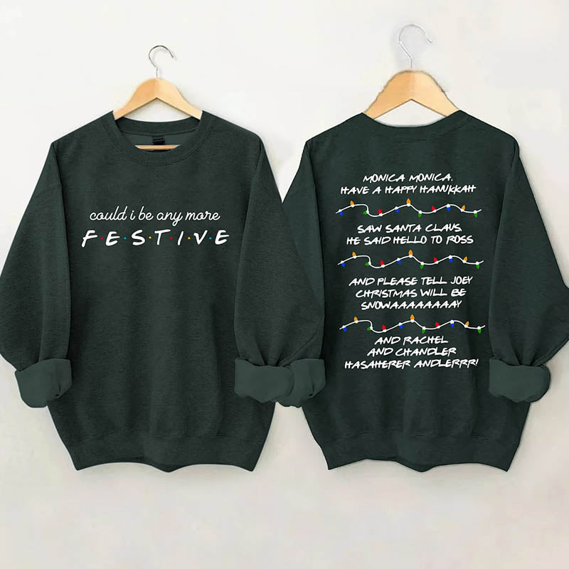 Friends Inspired Holiday Christmas Sweatshirt