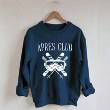 Apres-Ski Club Snow Skier Sweatshirt