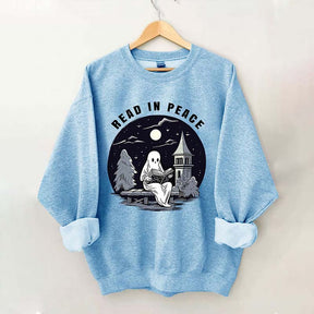 Halloween Read In Peace Sweatshirt