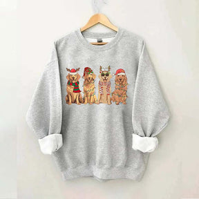 Golden Retriever Christmas Sweatshirt