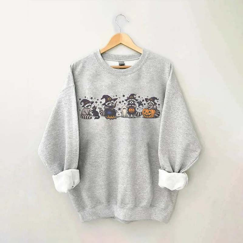 Raccoon Halloween Sweatshirt