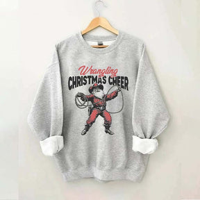 Cowboy Santa Claus Sweatshirt