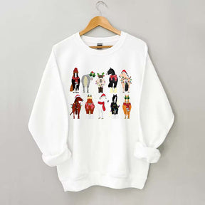 Horse Lover Christmas Sweatshirt