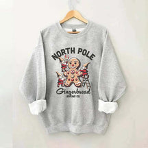 North Pole Gingerbread Baking Co Sweatshirt