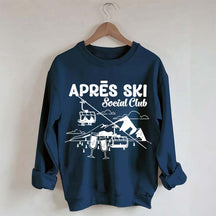 Cocktail Apres Ski Club Sweatshirt