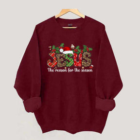 Jesus The Reason For The Season Christmas Sweatshirt