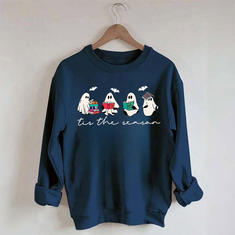 Tis The Season Bookish Ghost Sweatshirt