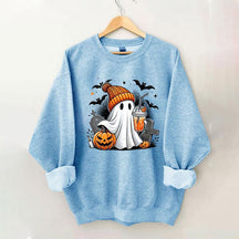 Cute Ghost Tombstone Sweatshirt