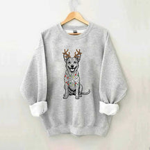 Heeler Australian Cattle Dog Christmas Sweatshirt