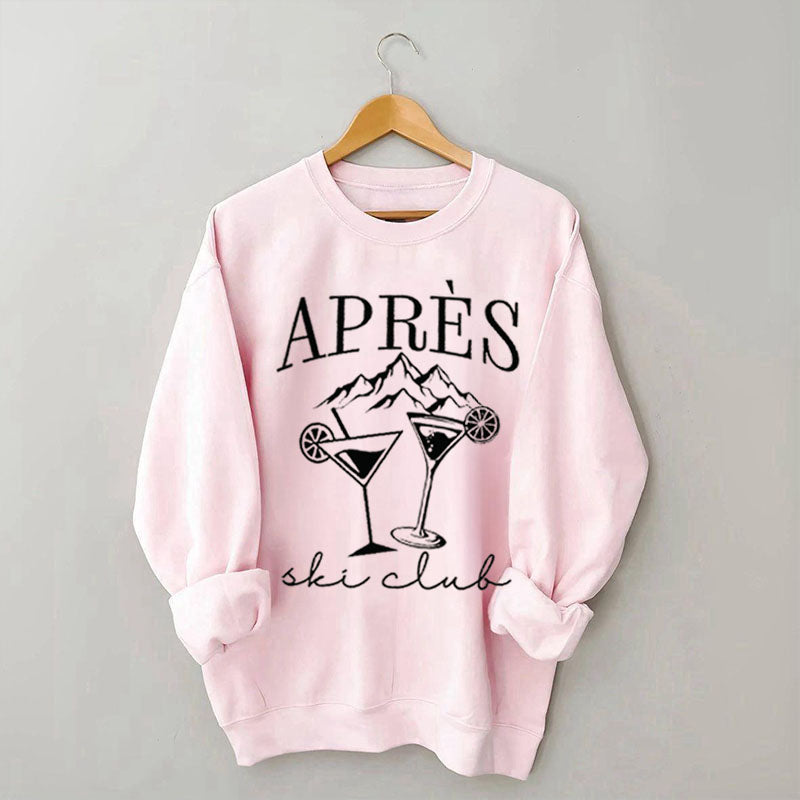 Apres Ski Club Alcoholic Mountain Sweatshirt