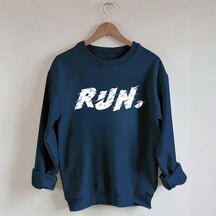 Marathon Runner Gym Workout Sweatshirt