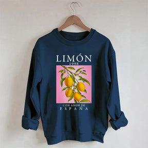 Limon Con Amor De Espana Sweatshirt