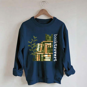 Trendy Booktrovert Cool Readers Sweatshirt