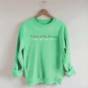 Pilates Instructor Gift Flowers Sweatshirt