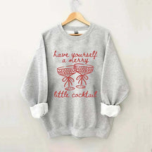 Christmas Cocktail Sweatshirt