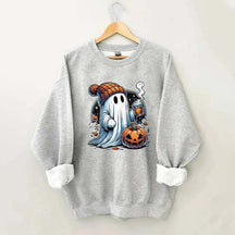 Cute Ghost Halloween Sweatshirt