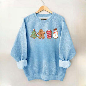 Cute Gingerbread Christmas Cookies Sweatshirt