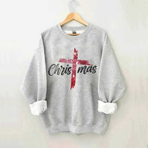 Cross Christmas Sweatshirt