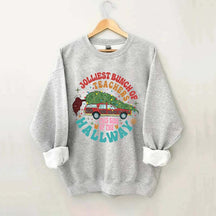 Jolliest Bunch Of Teachers This Side Of The Hallway Sweatshirt