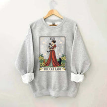 Cat Lady Tarot Card Sweatshirt