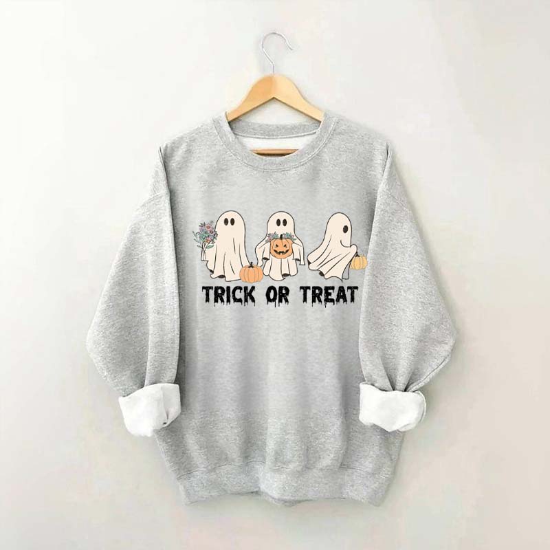 Trick or Treat Halloween Sweatshirt