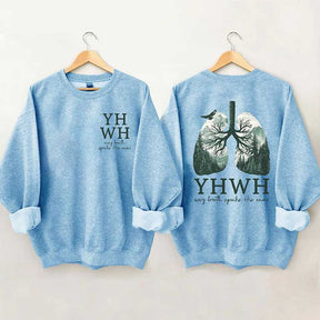 YHWH Lungs Christian Sweatshirt