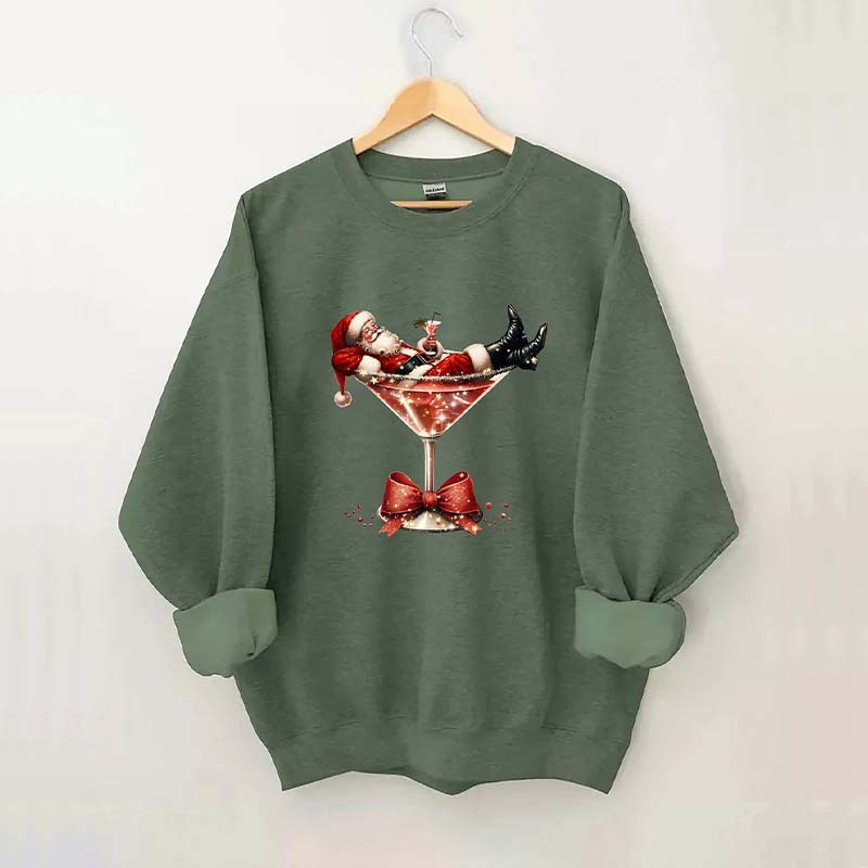 Santa's Hot Mess Sweatshirt