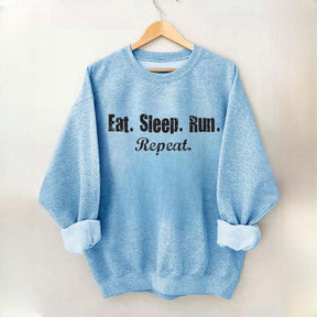 Eat Sleep Run Repeat Sweatshirt