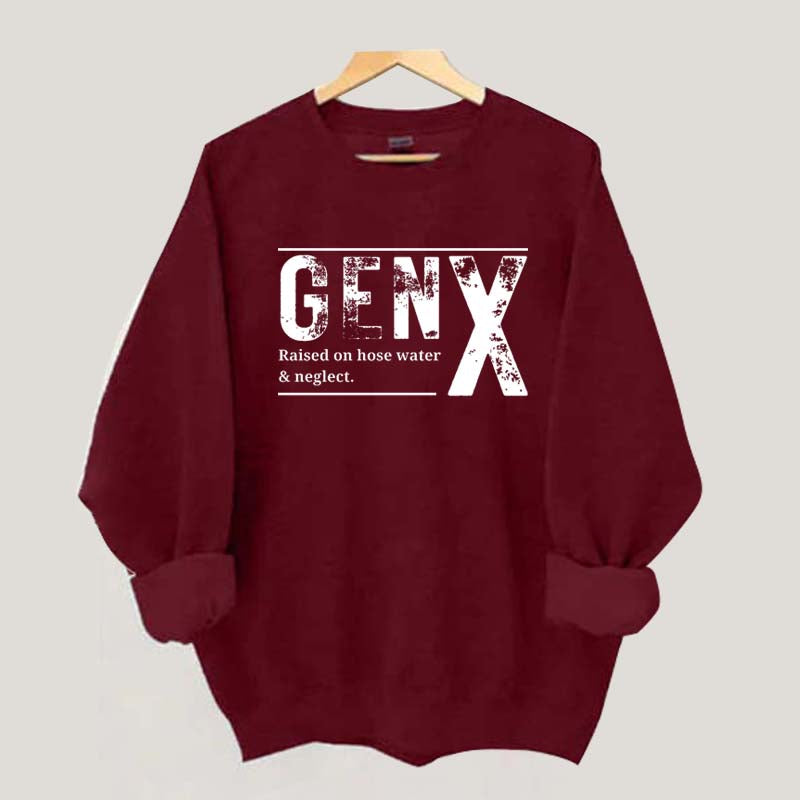 Funny Gen X Sarcastic Sweatshirt