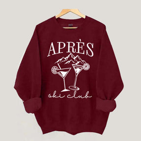 Apres Ski Club Alcoholic Mountain Sweatshirt