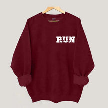 Run Marathon Gym Sweatshirt