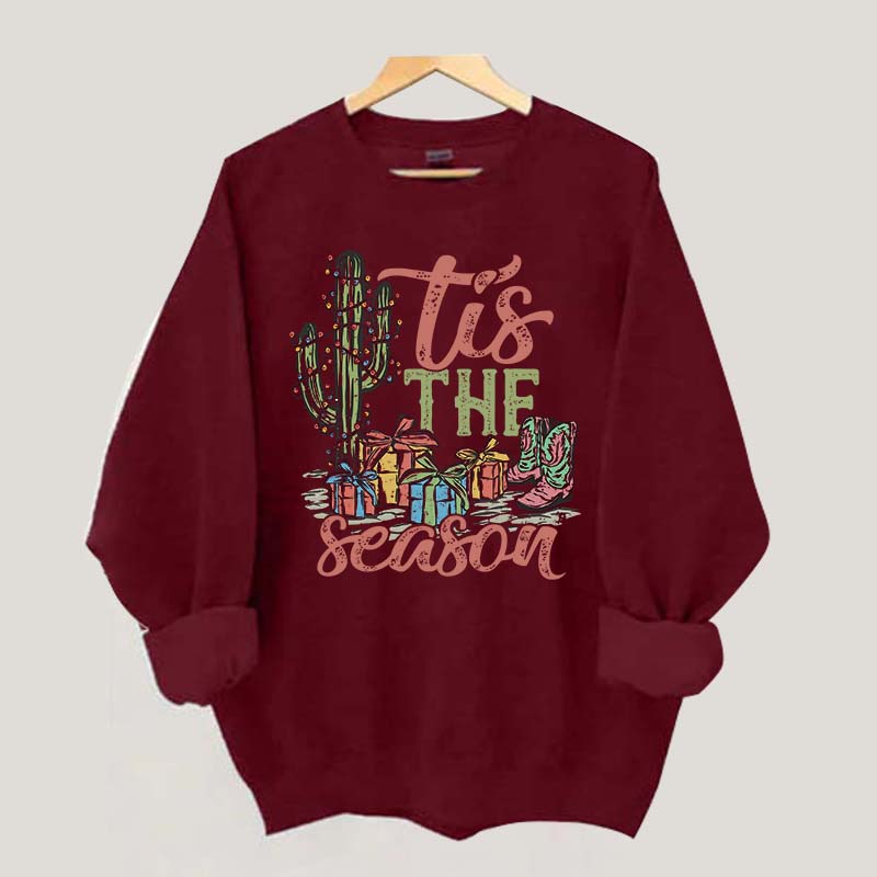 Country Christmas Western Sweatshirt