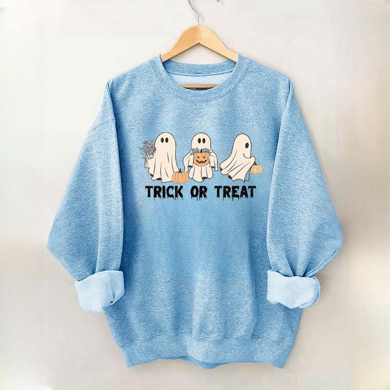 Trick or Treat Halloween Sweatshirt