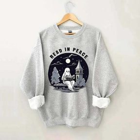 Halloween Read In Peace Sweatshirt