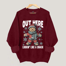 Funny Christmas  Cute Gingerbread Sweatshirt