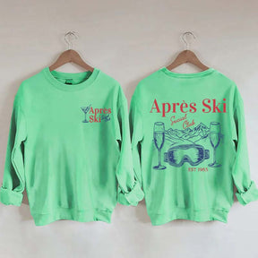 Apres Ski Social Club Mountain Cabin Sweatshirt