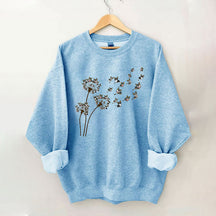 Dandelion Corgi Flower Sweatshirt